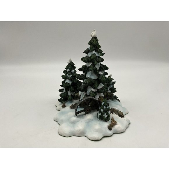 Department 56 Village Accessory Wagonwheel Pine Grove  Retired  Vintage - Picture 8 of 16